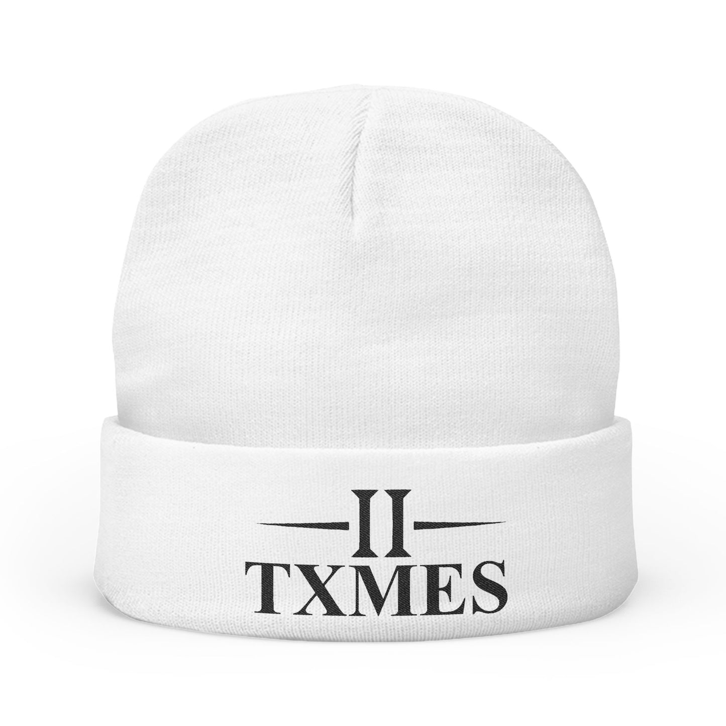 Stylish TXMES Knit Beanie | Cozy Embroidered Winter Hat