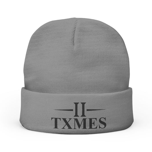 Stylish TXMES Knit Beanie | Cozy Embroidered Winter Hat